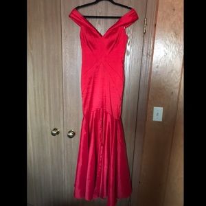 Red Ball Gown